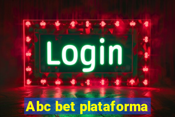 Abc bet plataforma